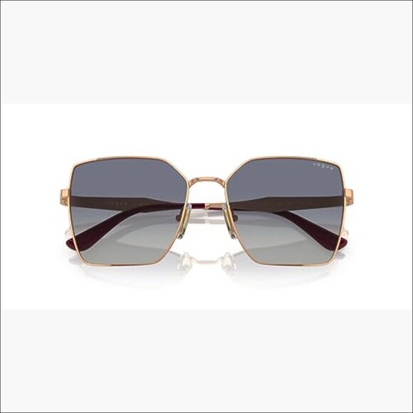 Metal Frame Square Sunglasses with UV Protection